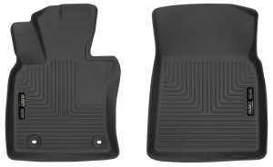 Toyota Camry Floor Liners - Front - Husky Liners - X-act Contour - Black - 2018